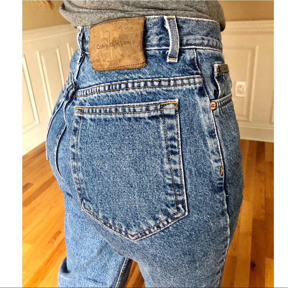 Vintage Calvin Klein high waisted jeans